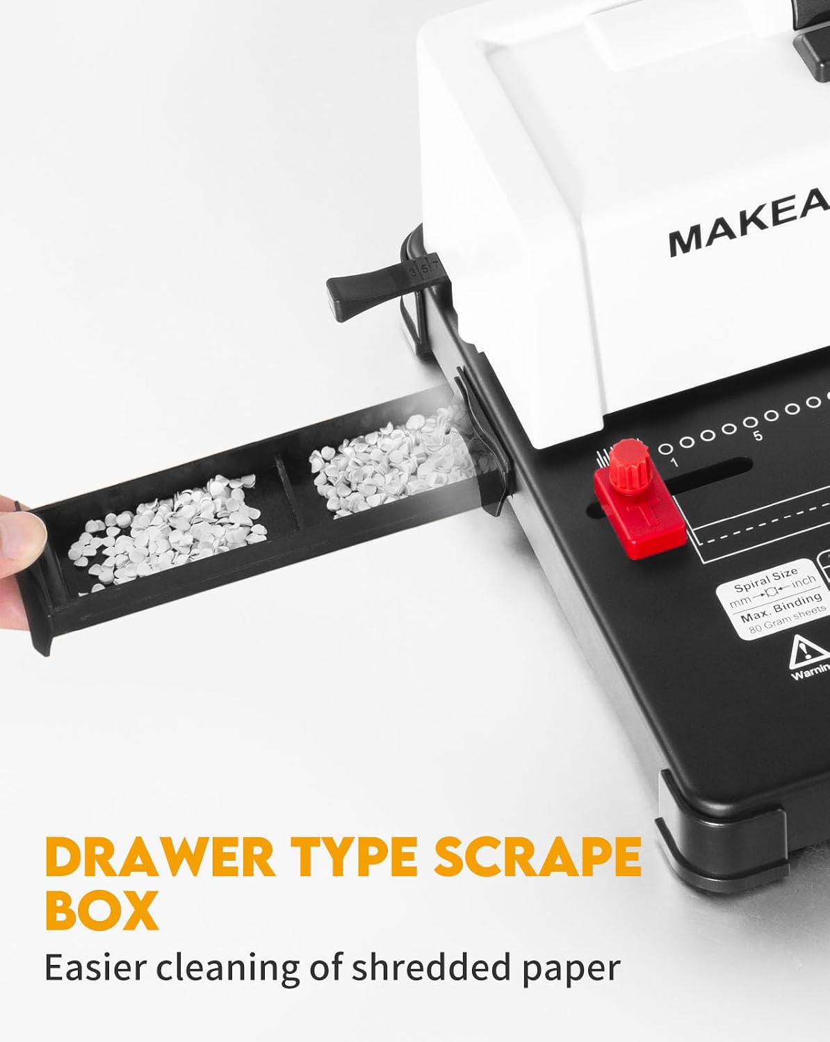 Electric Spiral Coil Binding Machine, 4:1 Pitch