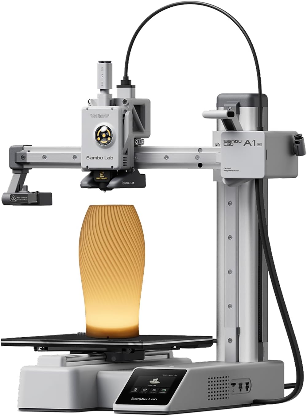 Bambu Lab A1 mini 3D Printer + LED Lamp Kit, Ready-to-Use for Beginners