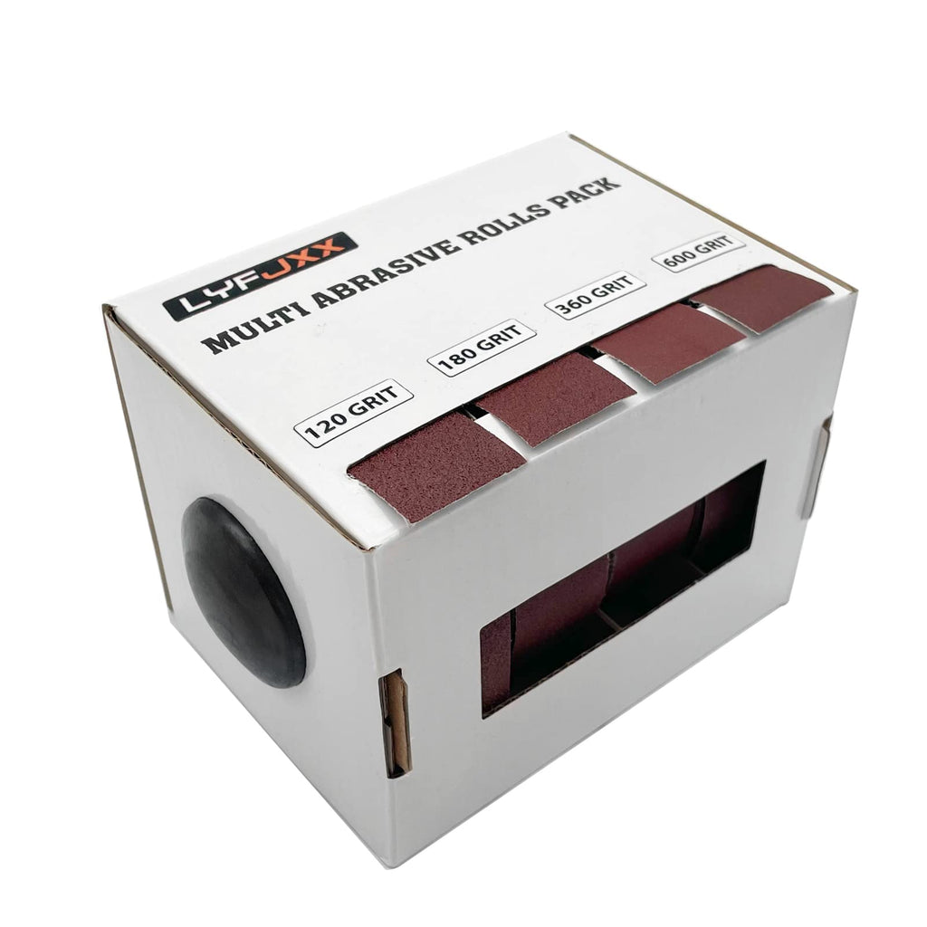 Emery Cloth Roll, 6M, 4 Rolls