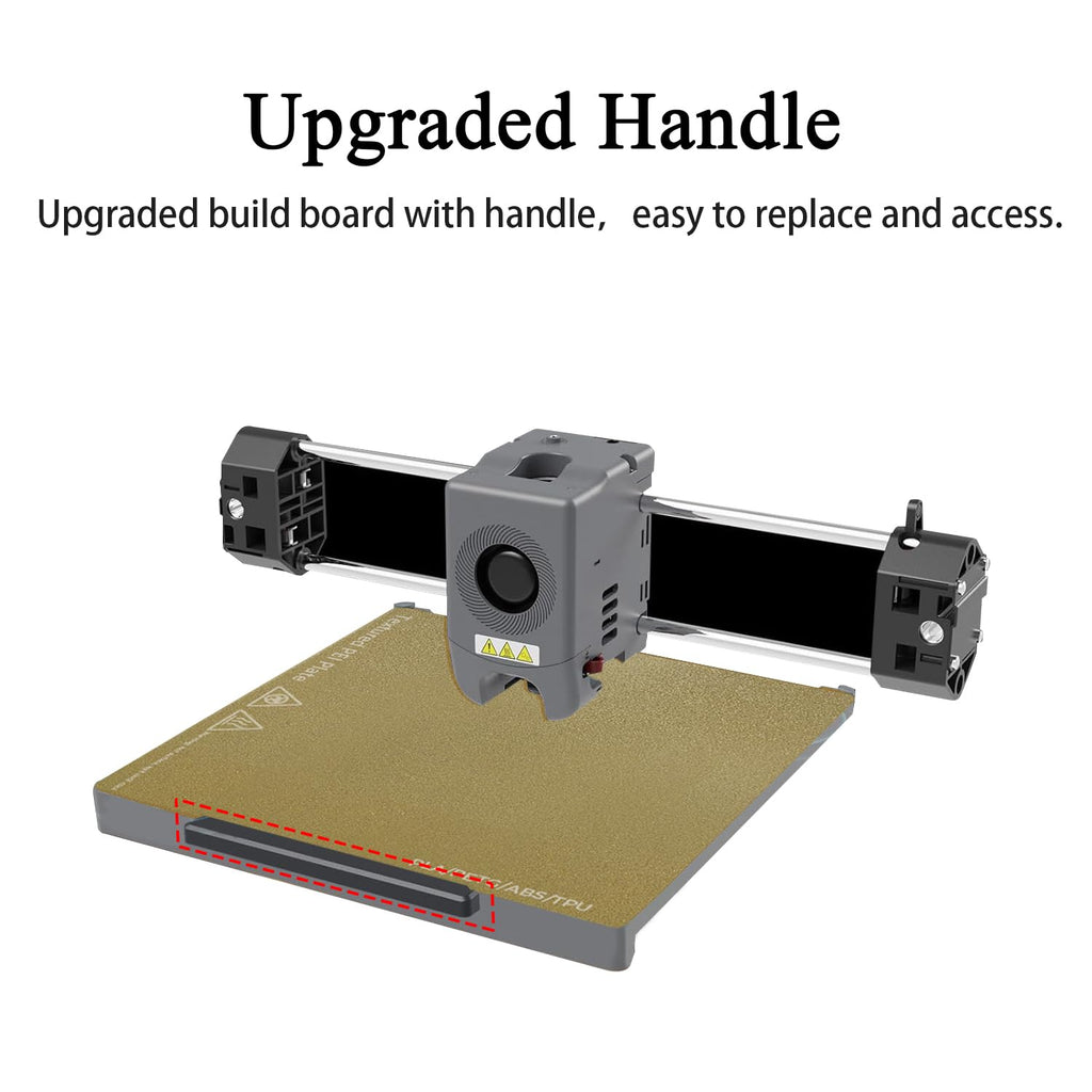 AD5X Build Plate with Handle for FLASHFORGE Adventurer 5M/5M Pro/AD5X