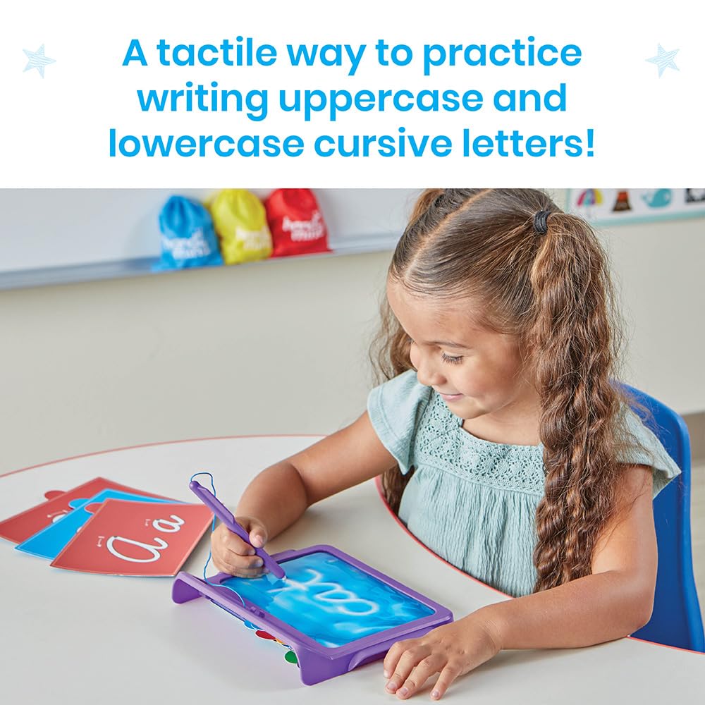 hand2mind Letter Tracing Sensory Pad, Fine Motor Activities, Ages 3+