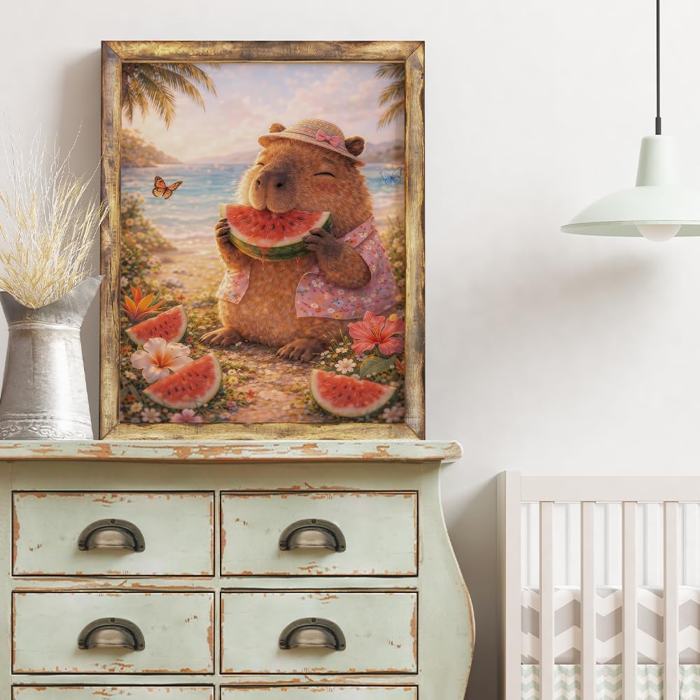 VICESESE 5D Diamond Painting Kit for Adults 12x16 Inch Diamond Art Set Cute Duck Animal Diamond Painting DIY Diamond Art Full Drill Crystal Painting for Home Wall Decor