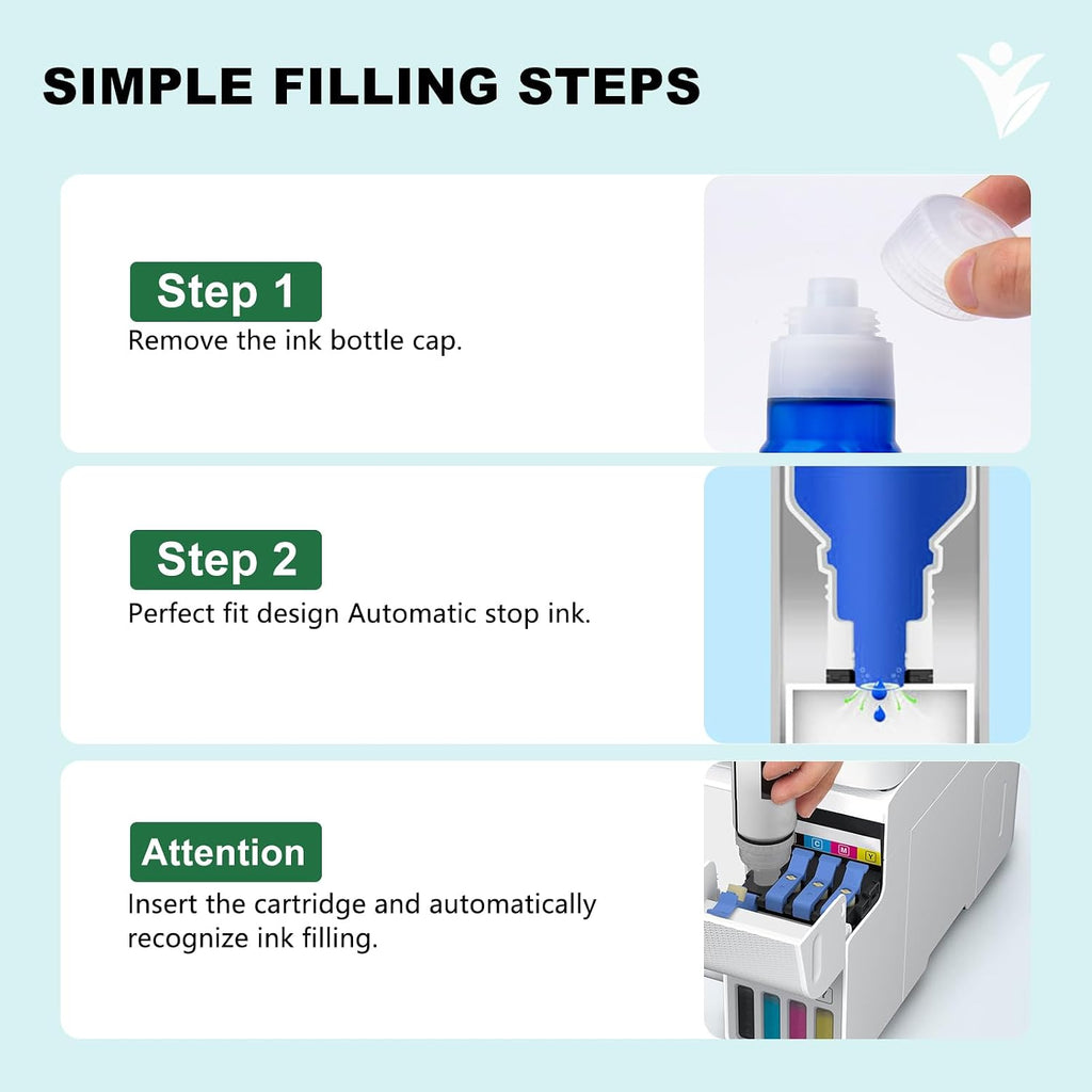 GI-26 GX7021 GX4020 Ink Refill Bottle Compatible for Canon 26 Ink