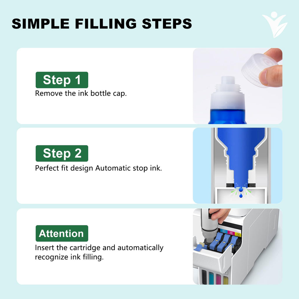GI-26 GX7021 GX4020 Ink Refill Bottle Compatible for Canon 26 Ink