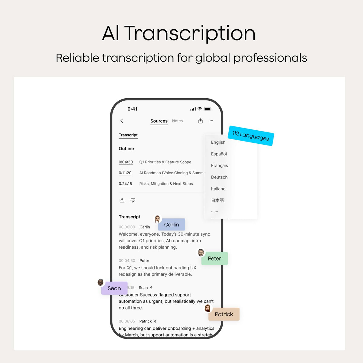 Plaud Note AI Voice Recorder Transcribe & Summarize, Non-Pro Version