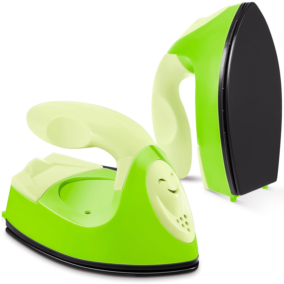 Honoson Mini Iron for Craft Small Iron on Patch Fuse Bead, Mint Green