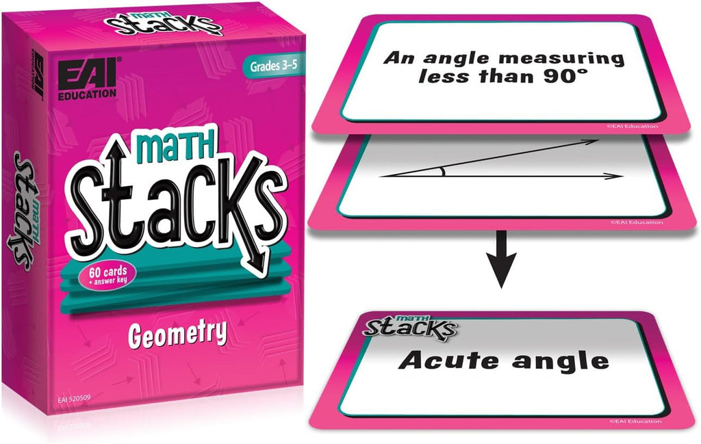EAI Education: Math Stacks — Geometry Card Game (Grades 3–5)