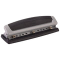 Swingline Precision Pro 3-Hole Punch – 10-Sheet Capacity, Adjustable 2-3 Hole, Metal (74037)