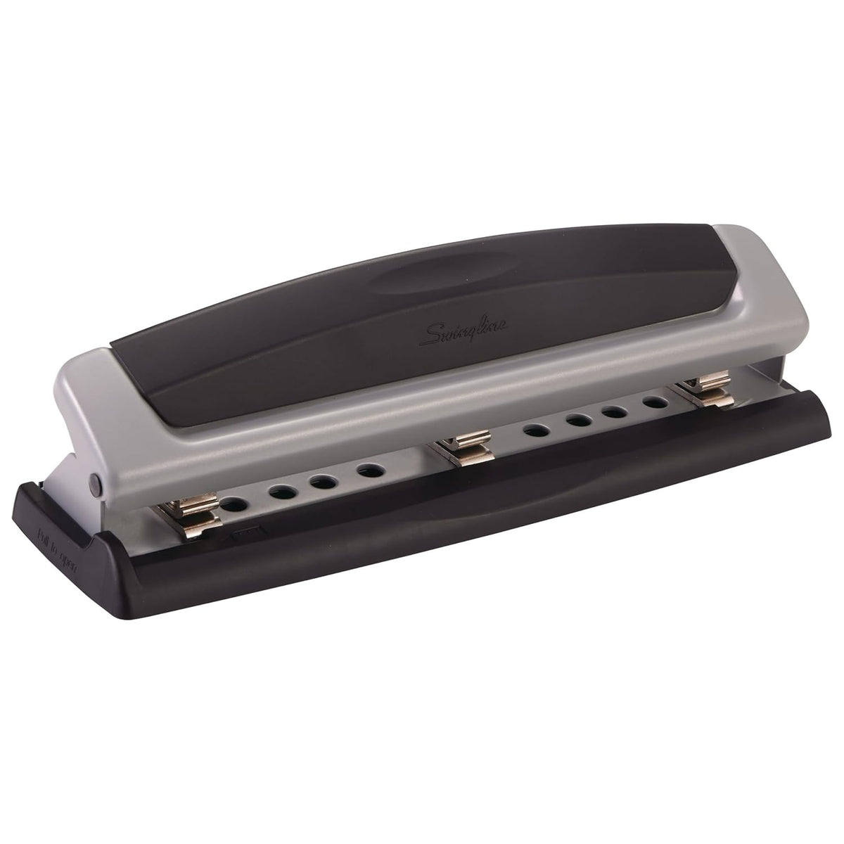 Swingline Precision Pro 3-Hole Punch – 10-Sheet Capacity, Adjustable 2-3 Hole, Metal (74037)