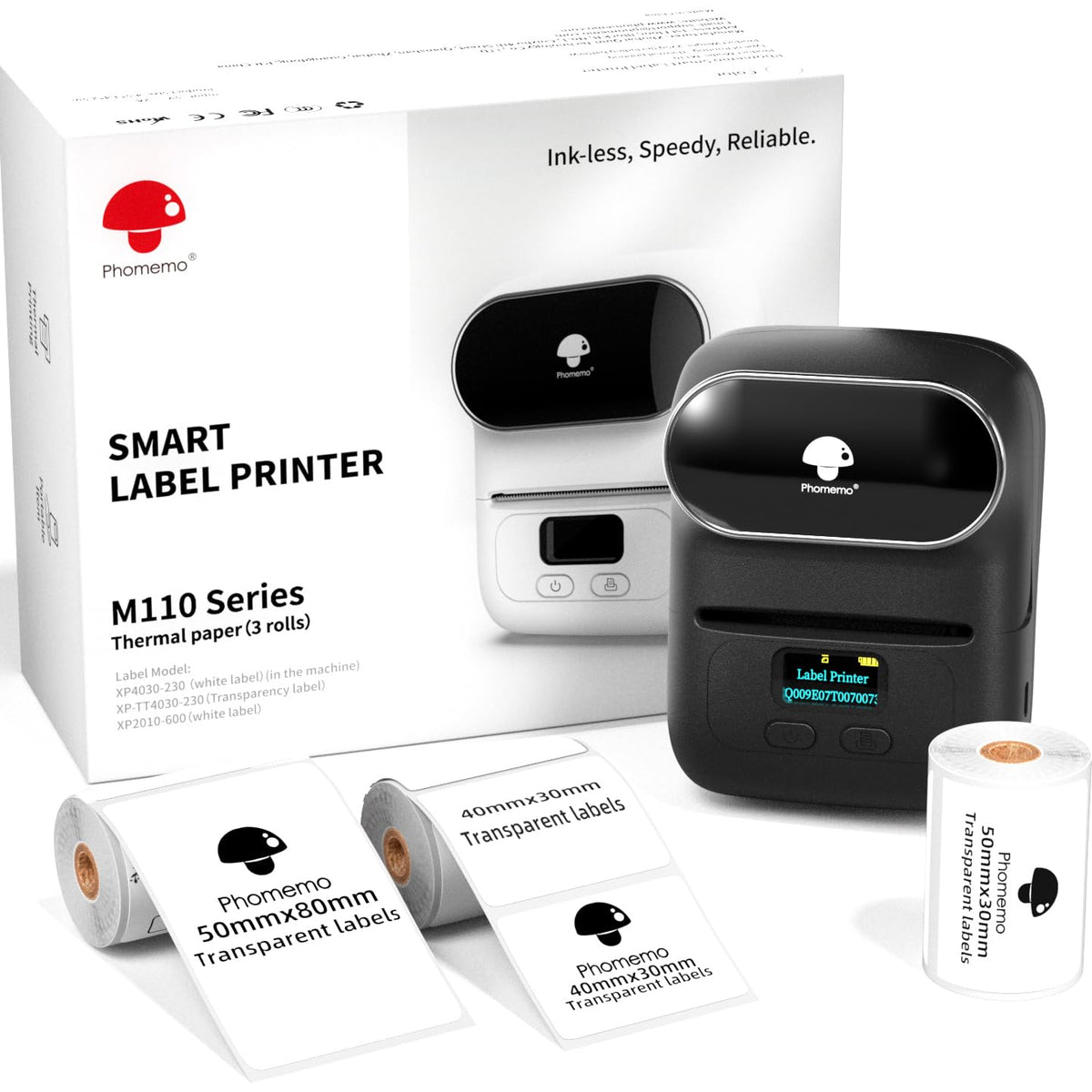 Phomemo: M110 Bluetooth Thermal Label Maker (Ages 8+)