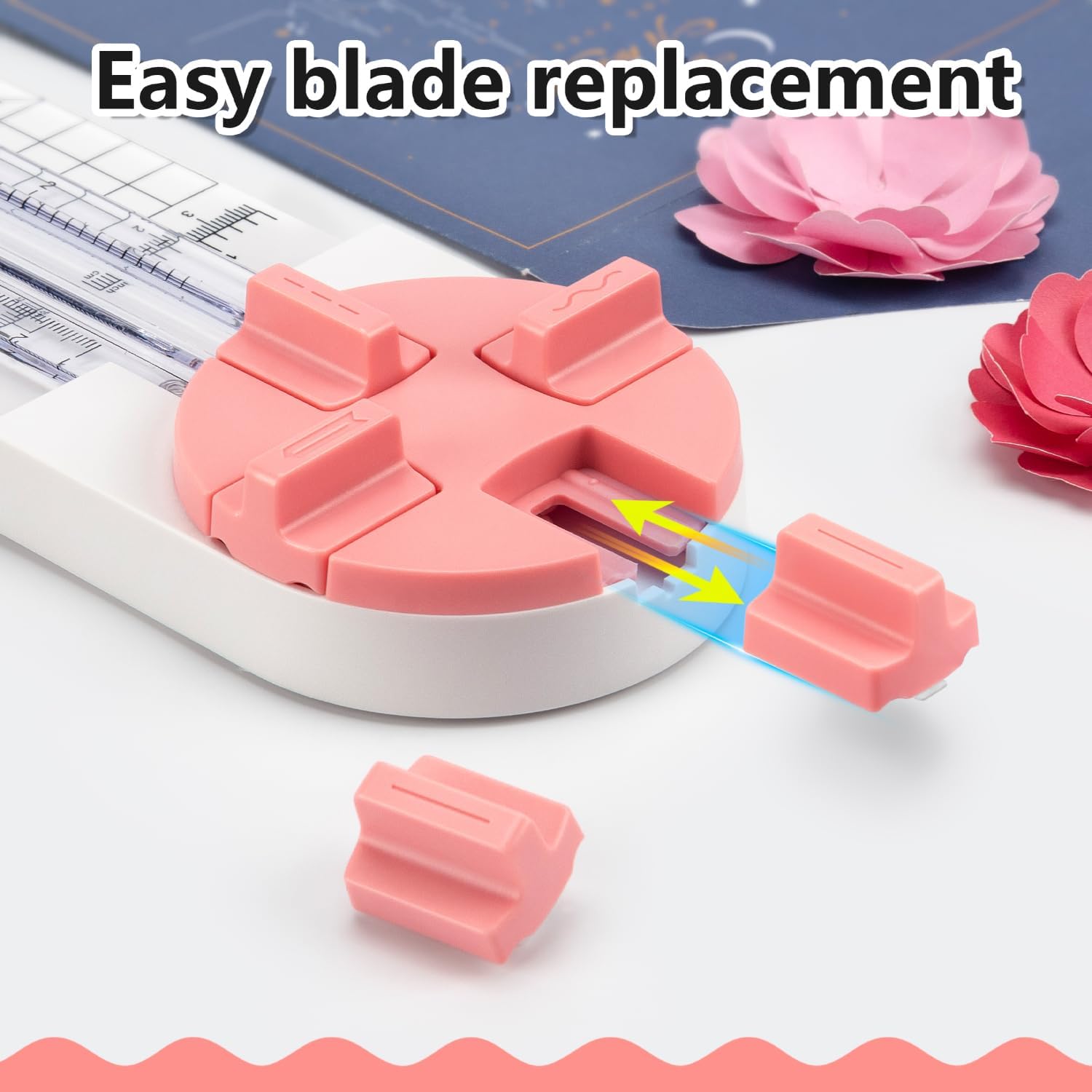 Ecraft: 4-in-1 Paper Trimmer & Scrapbooking Cutter
