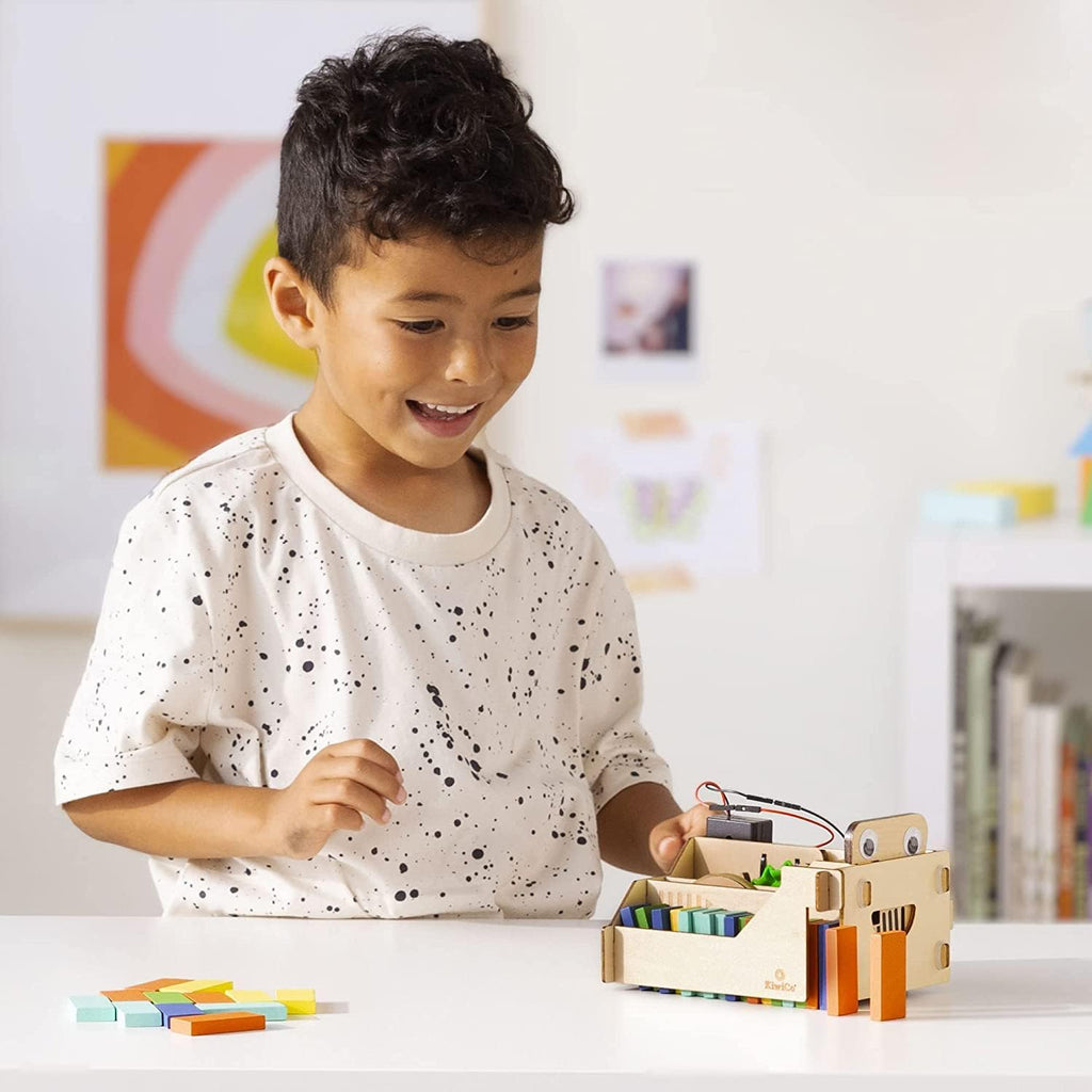 KiwiCo Domino Machine STEM Toy - Automatic Chain Reaction Builder, Ages 9+