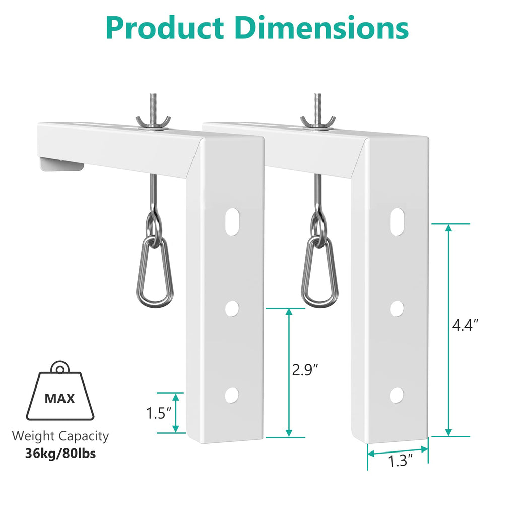 WALI Universal Projector Screen Ceiling Mount, Holds up to 66 lbs