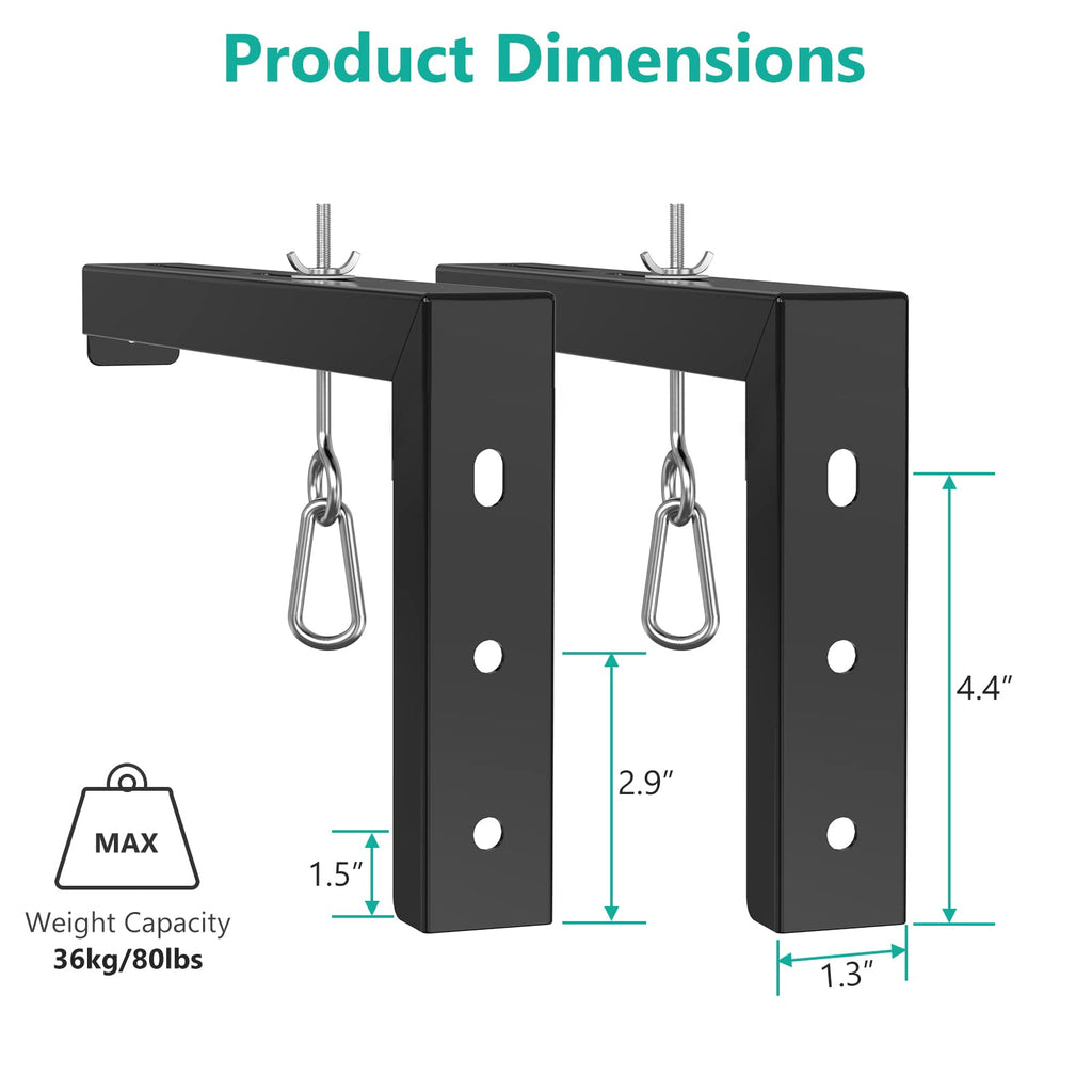 WALI Universal Projector Screen Ceiling Mount, Holds up to 66 lbs
