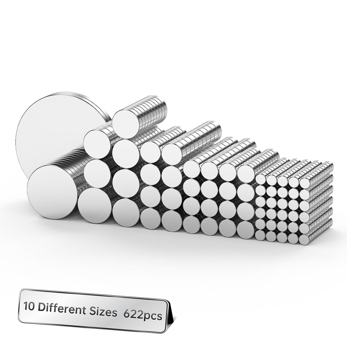 Magnet for Crafts, 622PCS Small Neodymium Magnet for 3D Printing
