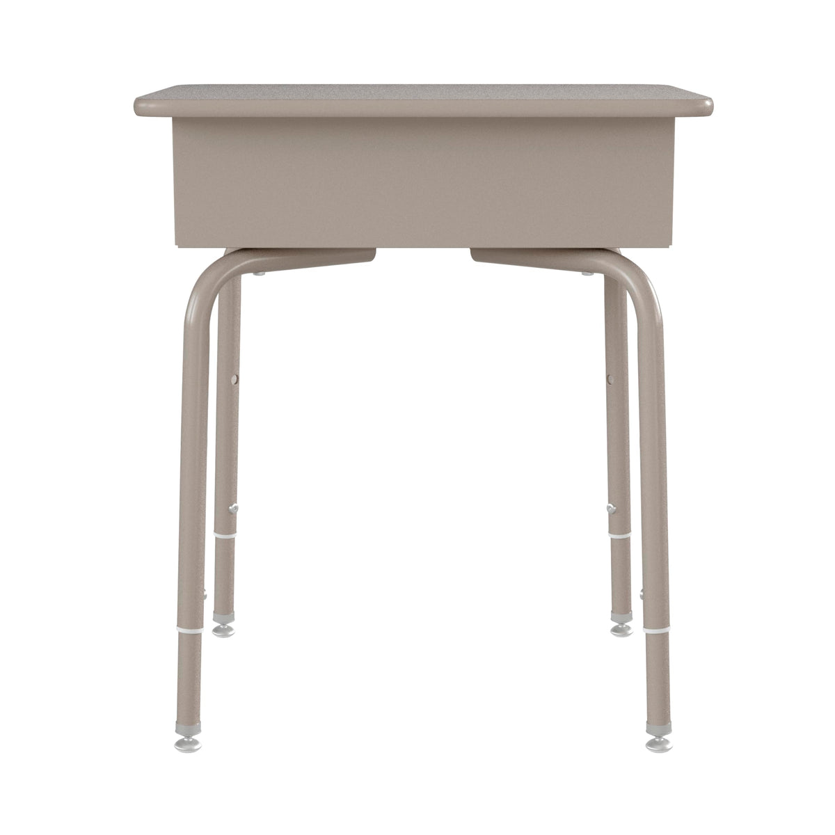 EMMA + OLIVER Adjustable Student Desk with Book Box