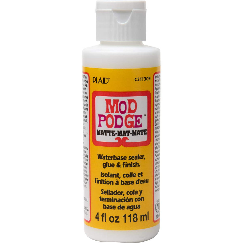 Mod Podge Matte Decoupage Glue, Sealer & Finish – Multiple Sizes