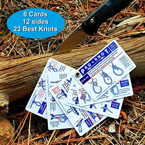 Pro-Knot Outdoor Knots - Portable Waterproof Knot Book
