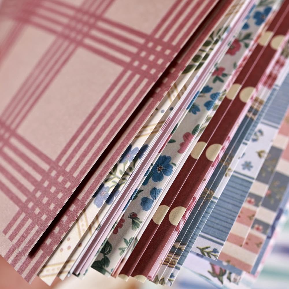 180 Sheets Vintage Scrapbook Paper, Journaling Scrapbooking Supplies, Antique Aged Looking Background Paper for Junk Journals Card Making Mixed Media Decoupage