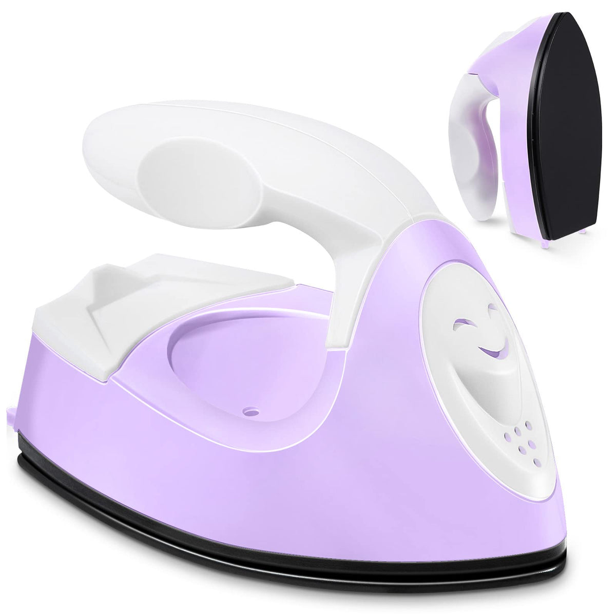 Honoson Mini Iron for Craft Small Iron on Patch Fuse Bead, Mint Green