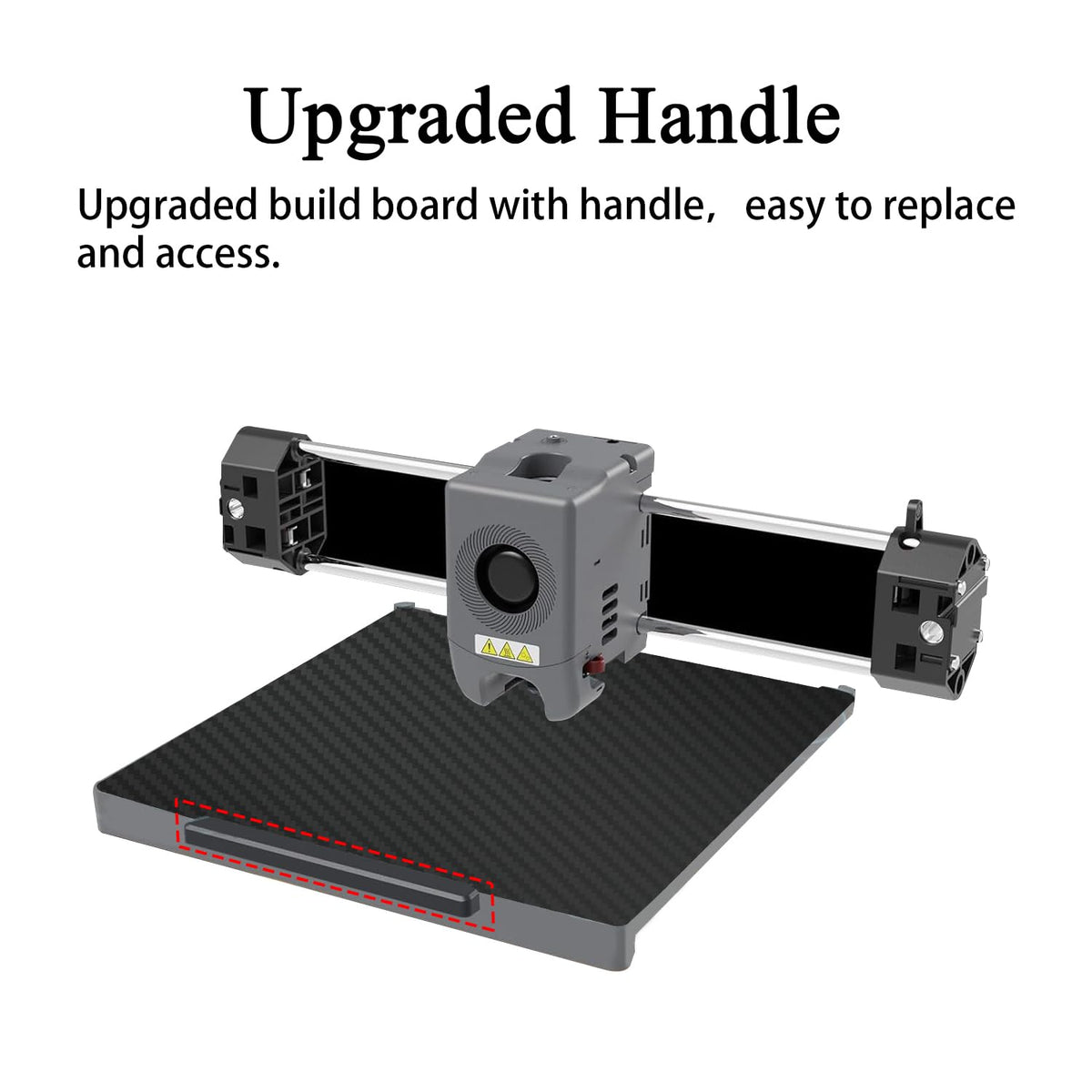 AD5X Build Plate with Handle for FLASHFORGE Adventurer 5M/5M Pro/AD5X