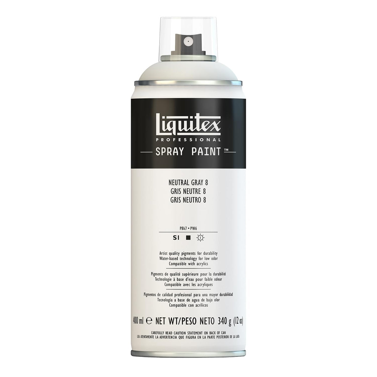 Liquitex Professional Acrylic Spray Paint – 12oz (400mL) | Matte, Low-Odor, ASTM D4236 Safe
