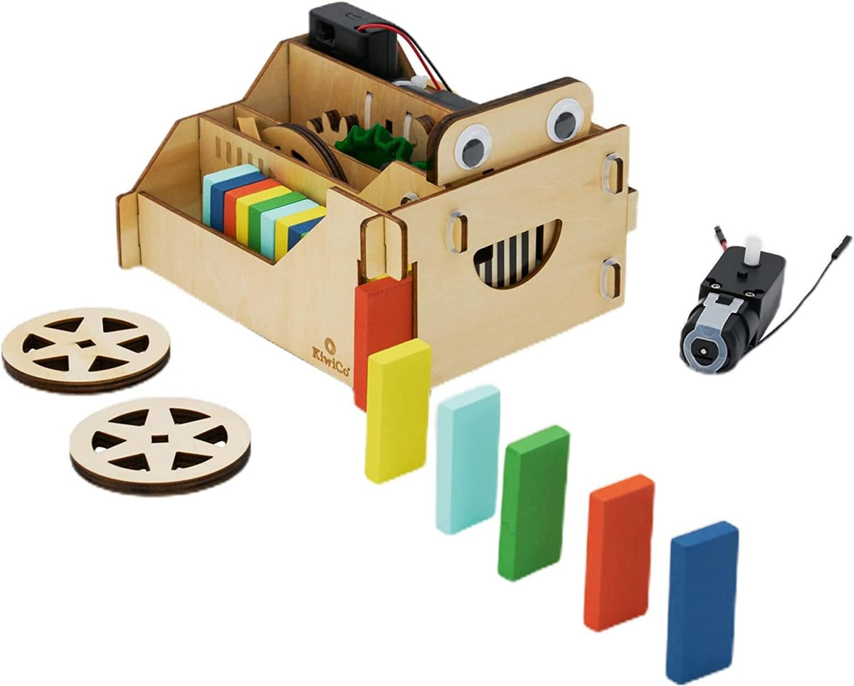KiwiCo Domino Machine STEM Toy - Automatic Chain Reaction Builder, Ages 9+