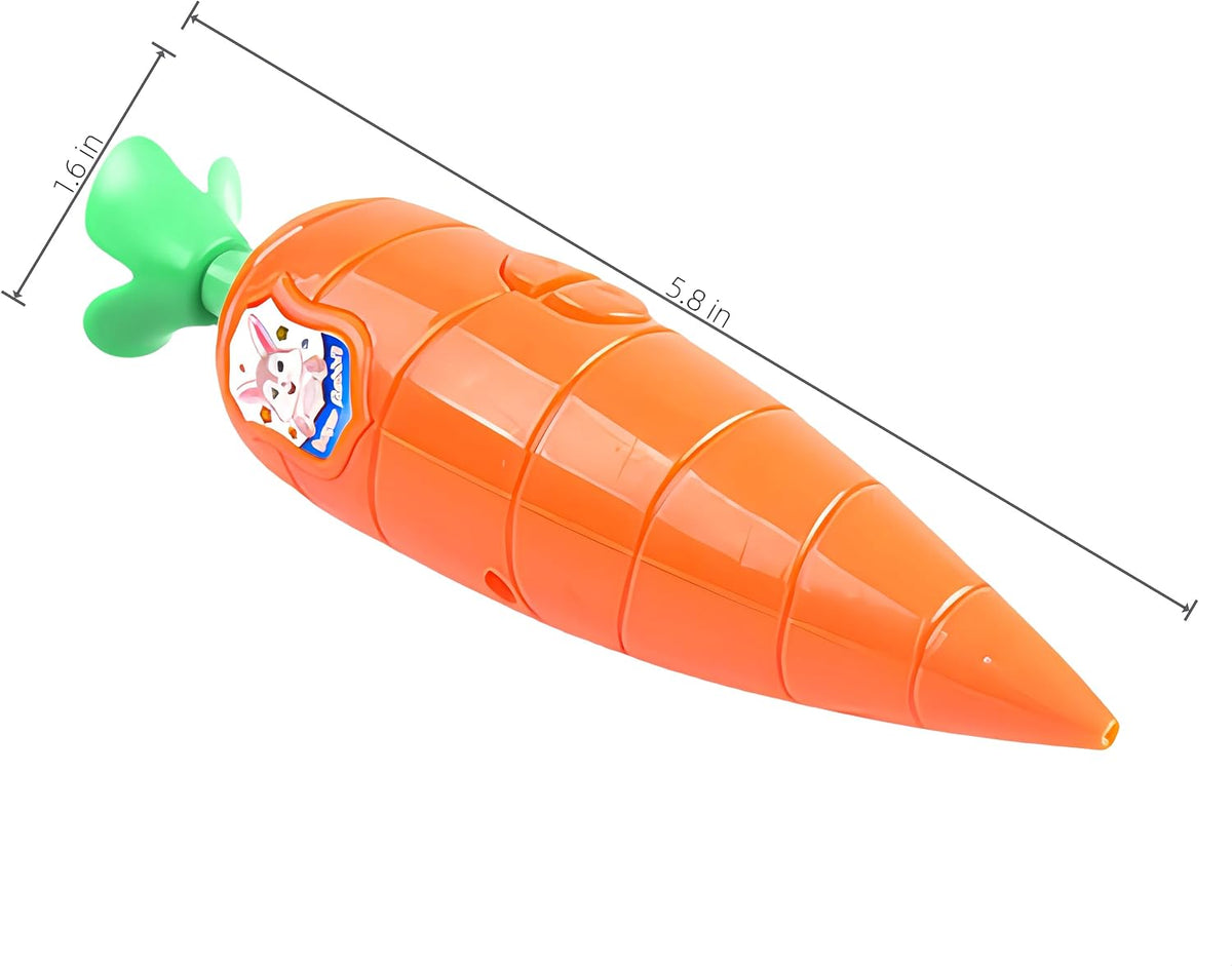 60-Second Voice Recorder with Playback & Audio Recorder Pen - Cute Carrot-Shaped Recorder Device, Smooth-Writing Ballpoint Pen - Fun & Creative Gift for Kids, Students, Teachers
