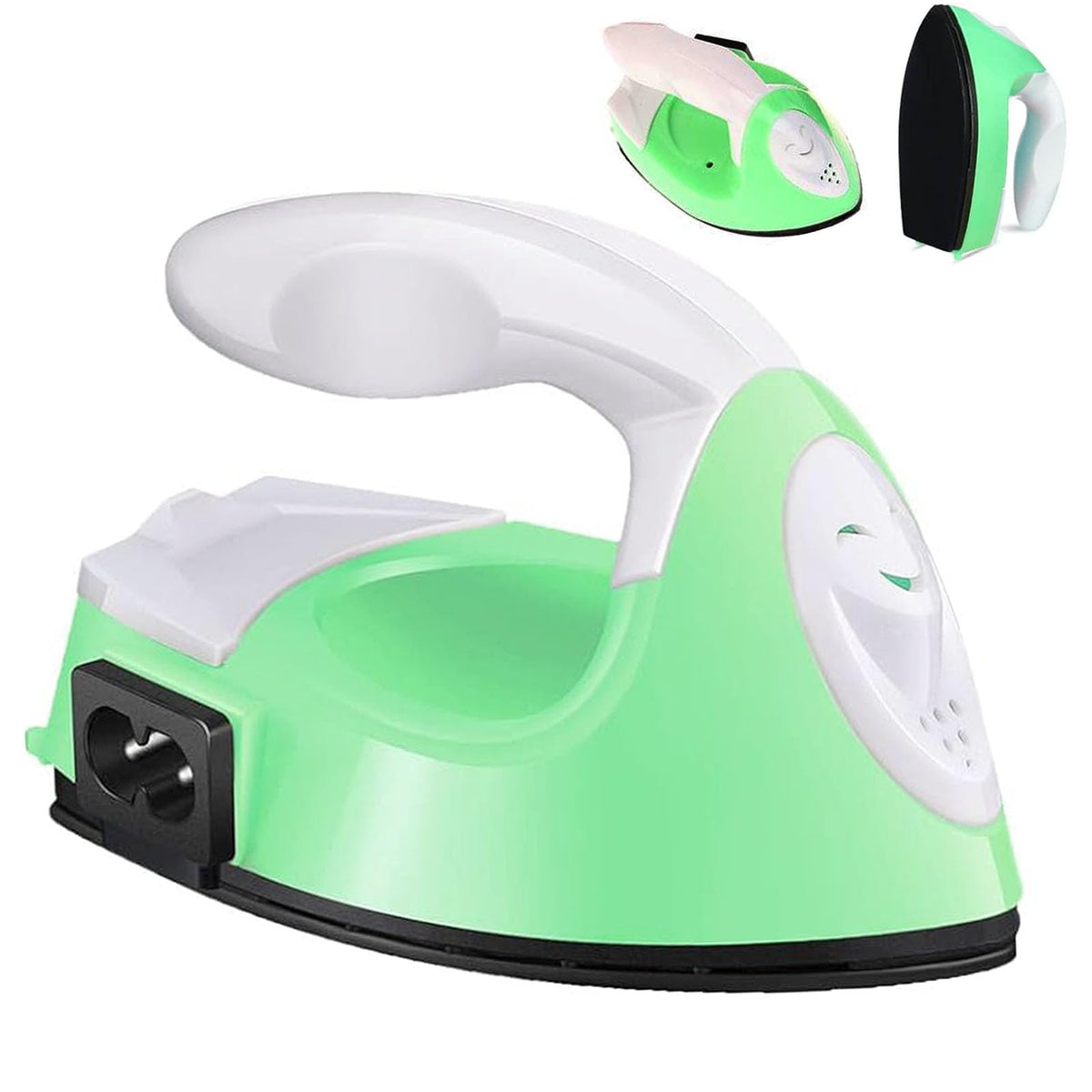 Mini Heat Press Portable Craft Iron For Fuse Beads, Black