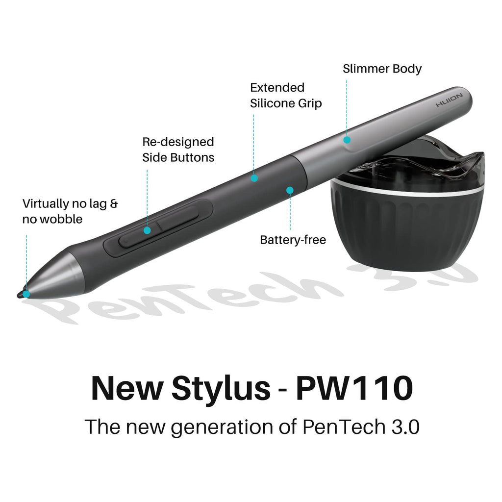 HUION Inspiroy H640P 6x4 inch Drawing Tablet 8192 Pen Pressure