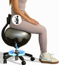 Aeromat Elite Yoga Ball Chair Active Sitting & Adjustable Height 250lbs Cap