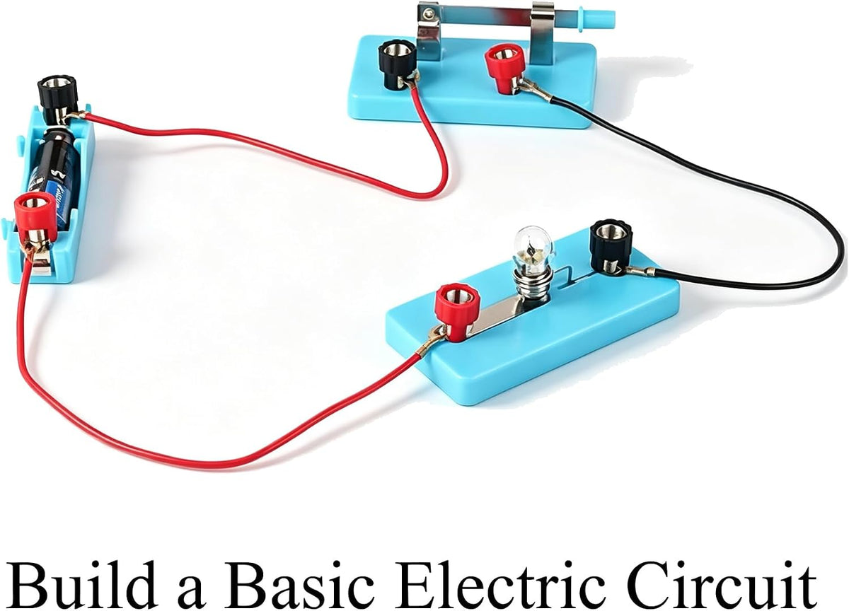 Physics Science Lab Learning Electric Circuit Kit for Kids(Basic Circuit)