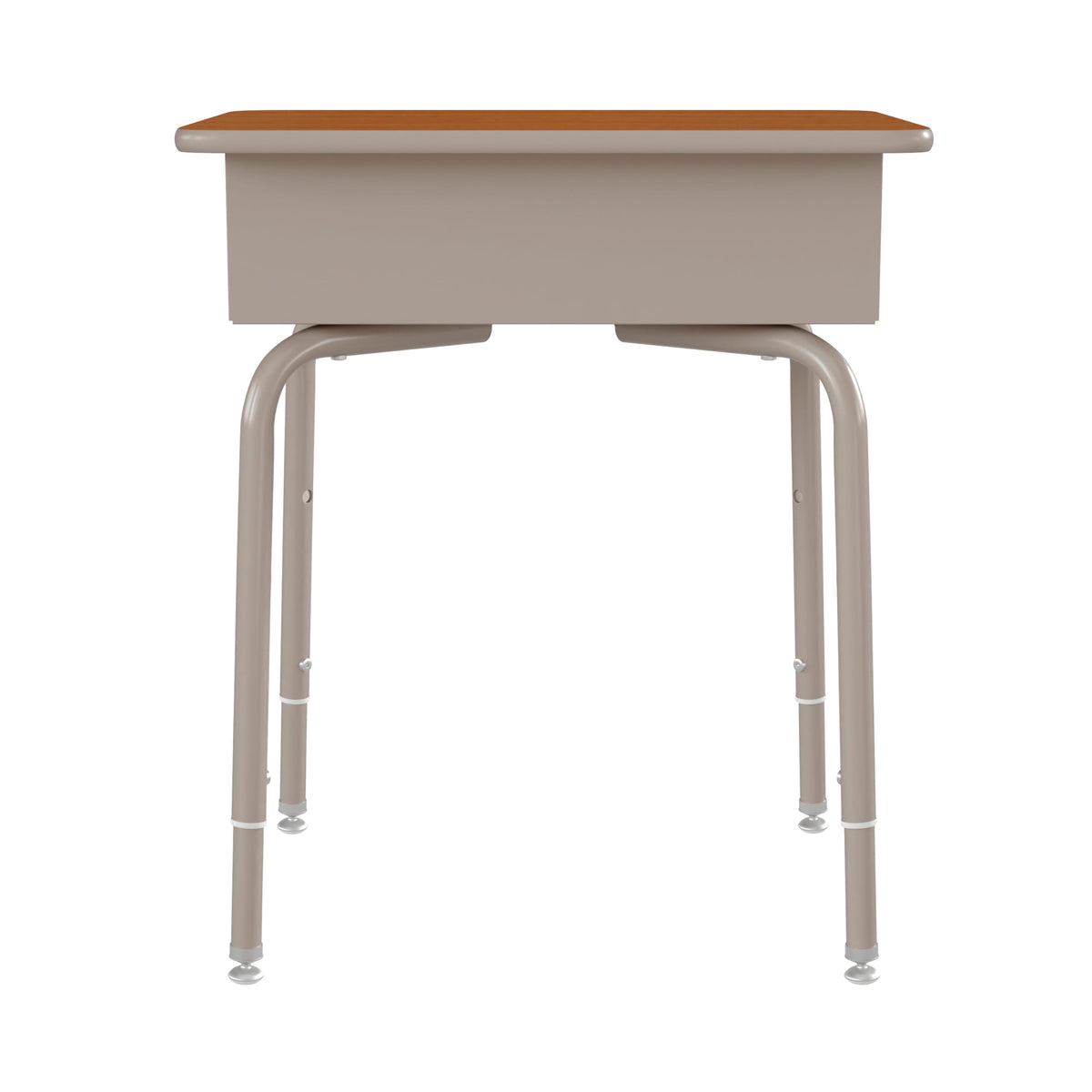 EMMA + OLIVER Adjustable Student Desk with Book Box