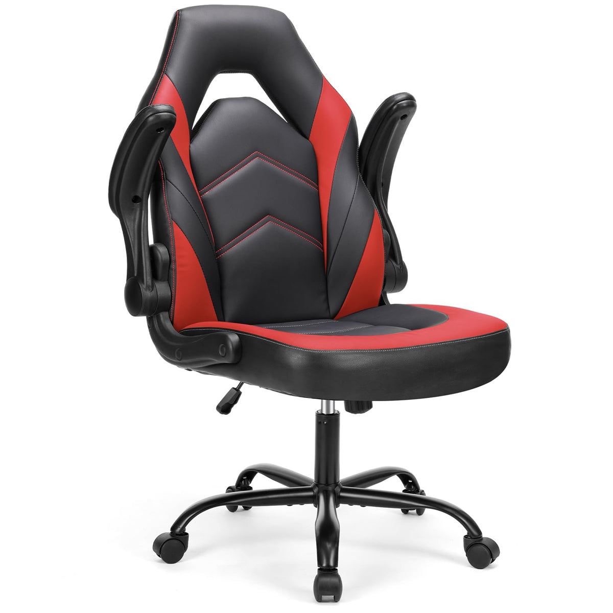 Sweetcrispy Ergonomic PU Leather Desk Chair (Multiple Colors)