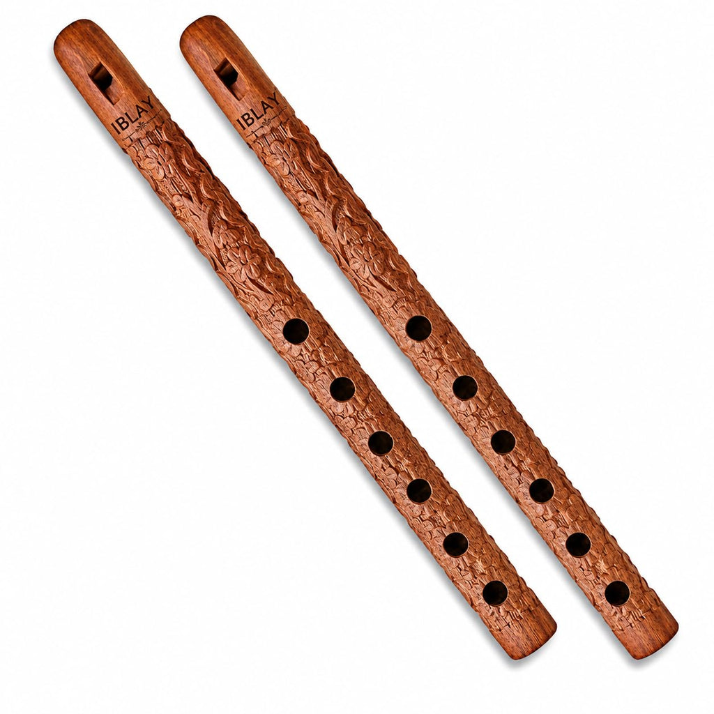 IBLAY: Six-Hole Wooden Flute in D (Beginner Level)