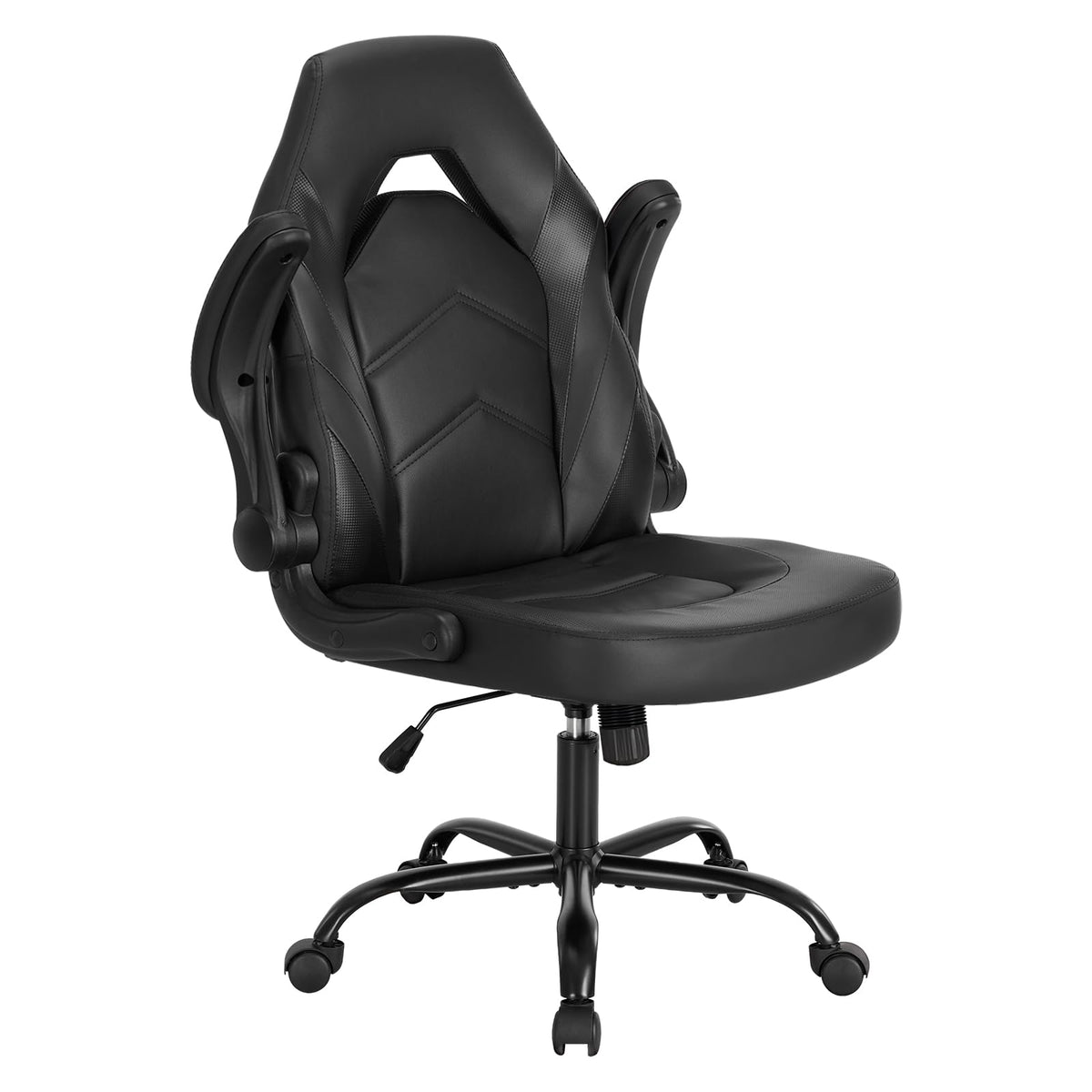 Sweetcrispy Ergonomic PU Leather Desk Chair (Multiple Colors)