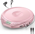 Gueray H-01 Portable CD Player with Earphones for Learning (K–12)
