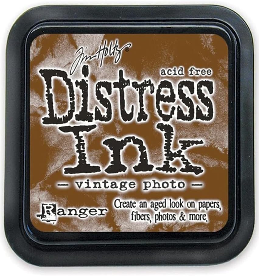 Tim Holtz Distress Ink Pads Set, 3x3 Inches, Earthy Colors