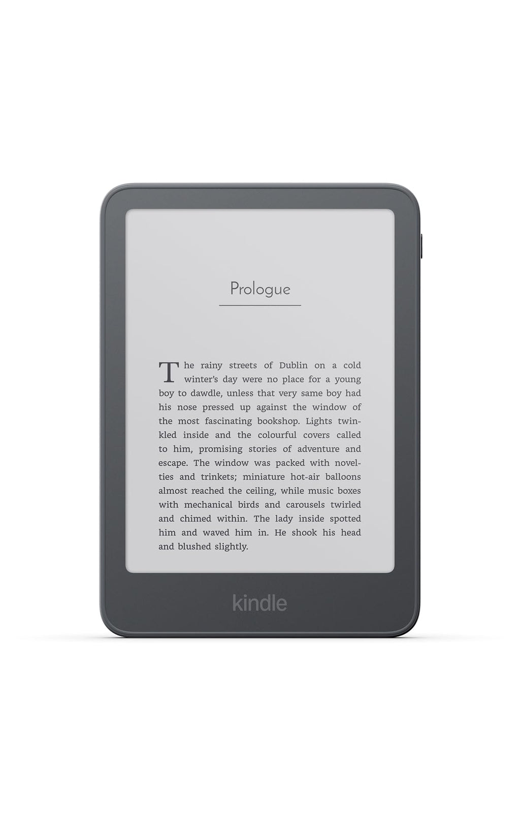 Amazon Kindle 32GB (all-new), Thinner, new aluminum design, 6" display, Without Lockscreen Ads, Alpine Sky Aluminum