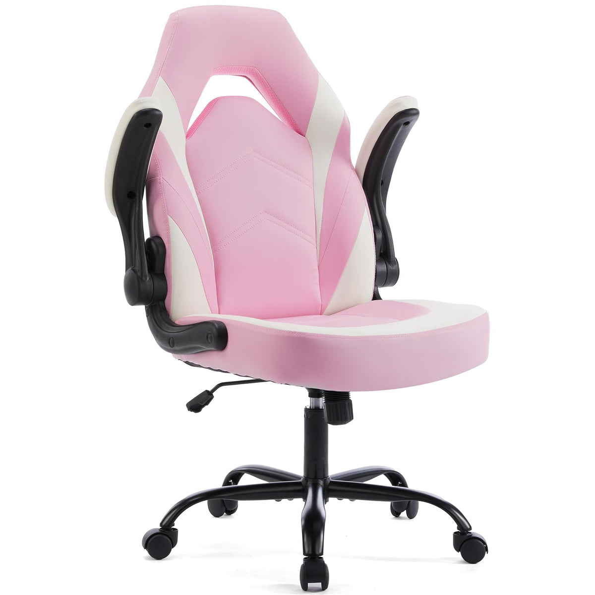 Sweetcrispy Ergonomic PU Leather Desk Chair (Multiple Colors)