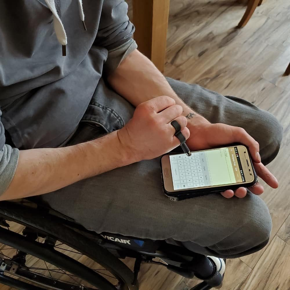Sixth Digit - Wearable Touchscreen Stylus for Screens/Buttons/Keyboards