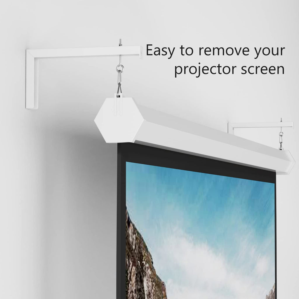 WALI Universal Projector Screen Ceiling Mount, Holds up to 66 lbs
