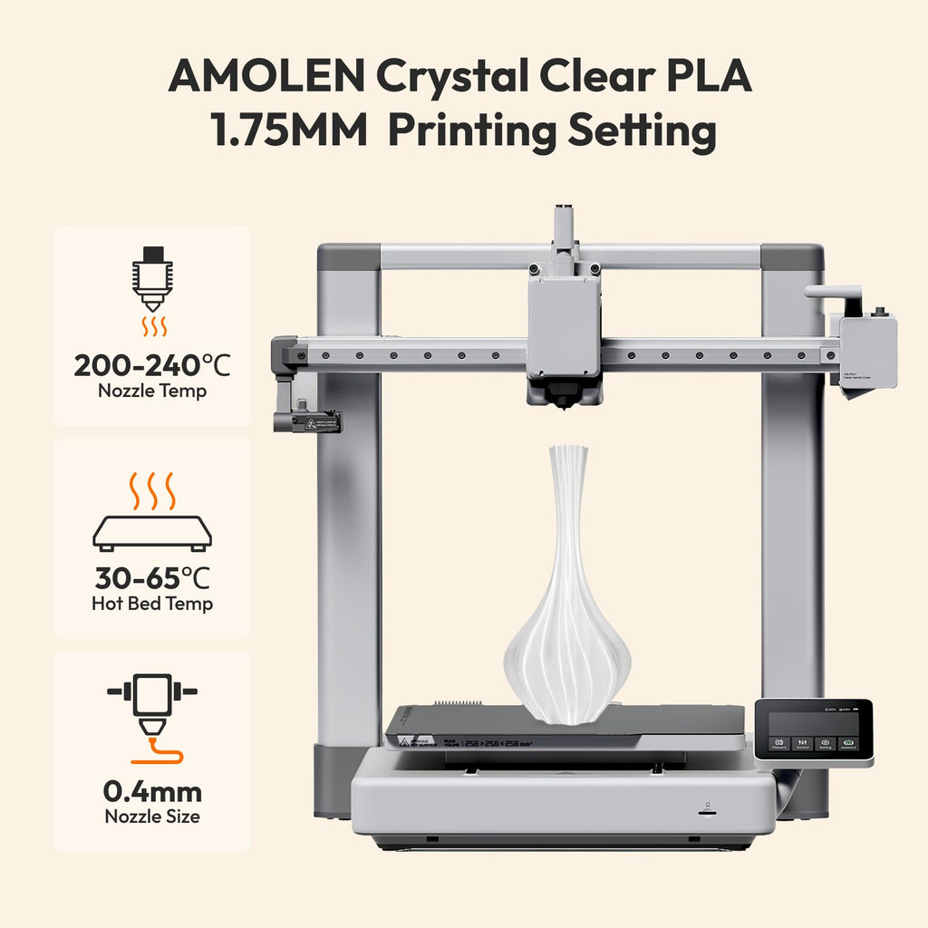 AMOLEN 3D PLA Printer Filament, 1.75mm Glow in The Dark Shiny Firefly Blue PLA Filament for 3D Printing, Best with UV Lamps, 1kg Spool (2.2lbs), Dimensional Accuracy +/- 0.02 mm, Fit Most 3D Printers