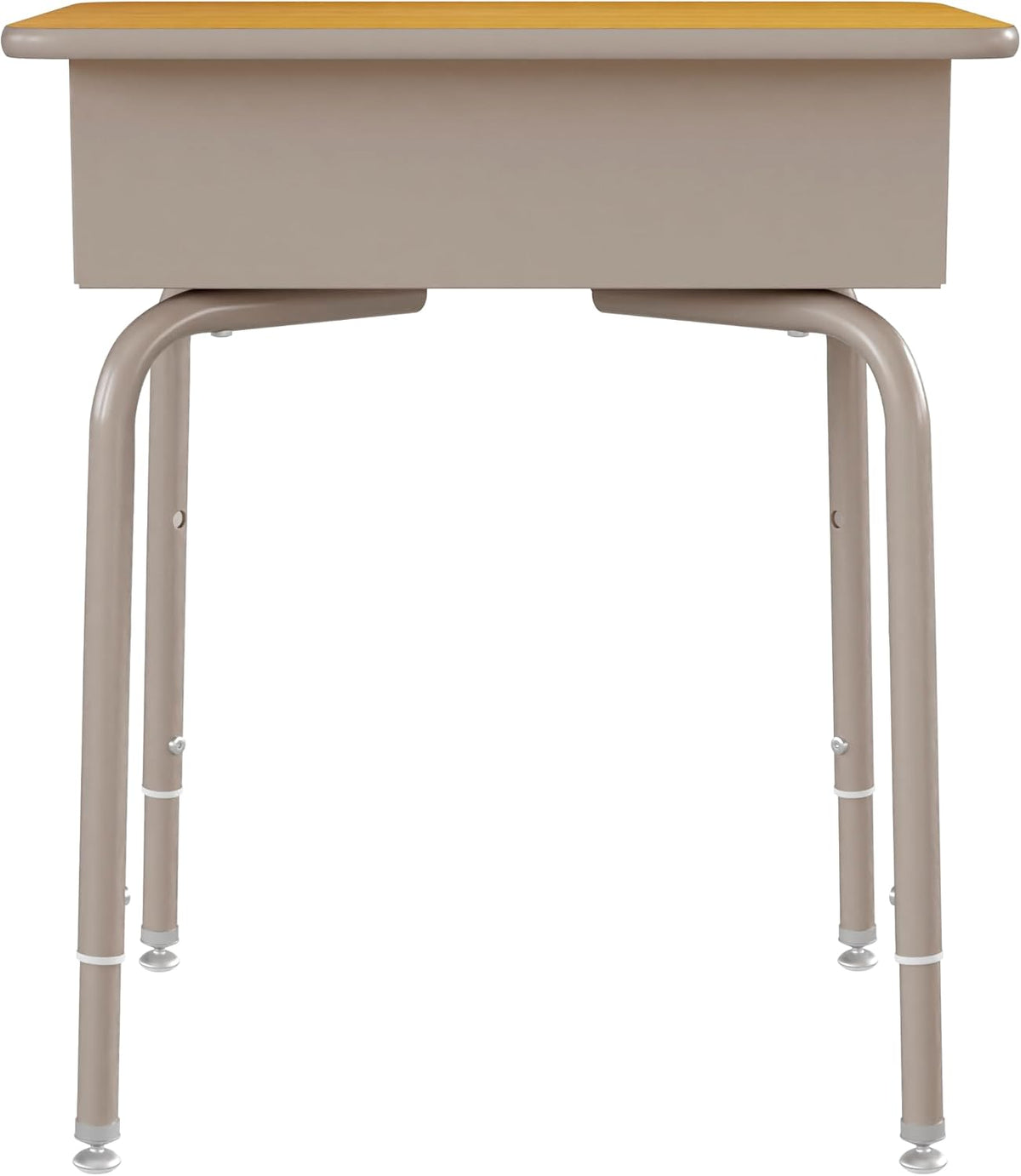 EMMA + OLIVER Adjustable Student Desk with Book Box