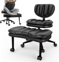 HOMRELEXA Cross-Legged Meditation Desk Chair (Standard & Large)