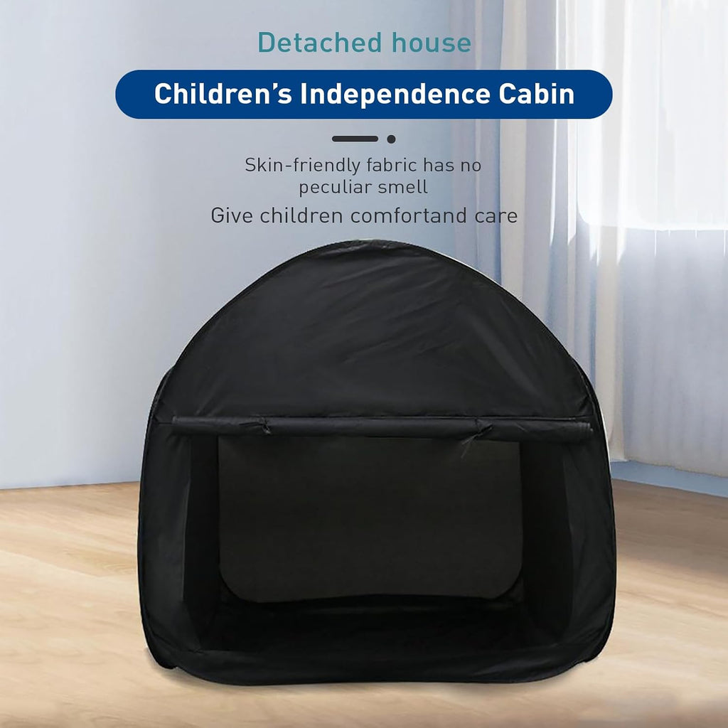 Sensory Tent for Kids 35.4 * 35.4 * 35.4 in- CPC Certified Calming Hideout with Blackout & Quiet Corner | Portable Collapsible Pop-Up Tent for Autism, ADHD, SPD | Improve Focus in Classroom, Bedroom