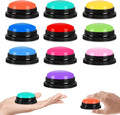 10 Pcs Recordable Answer Buzzers Button Answer Buzzers Game