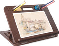 StrongTek Bamboo Tabletop Easel, 6-Angle Drawing Board for Desk and Lap