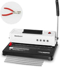 Electric Spiral Coil Binding Machine, 4:1 Pitch