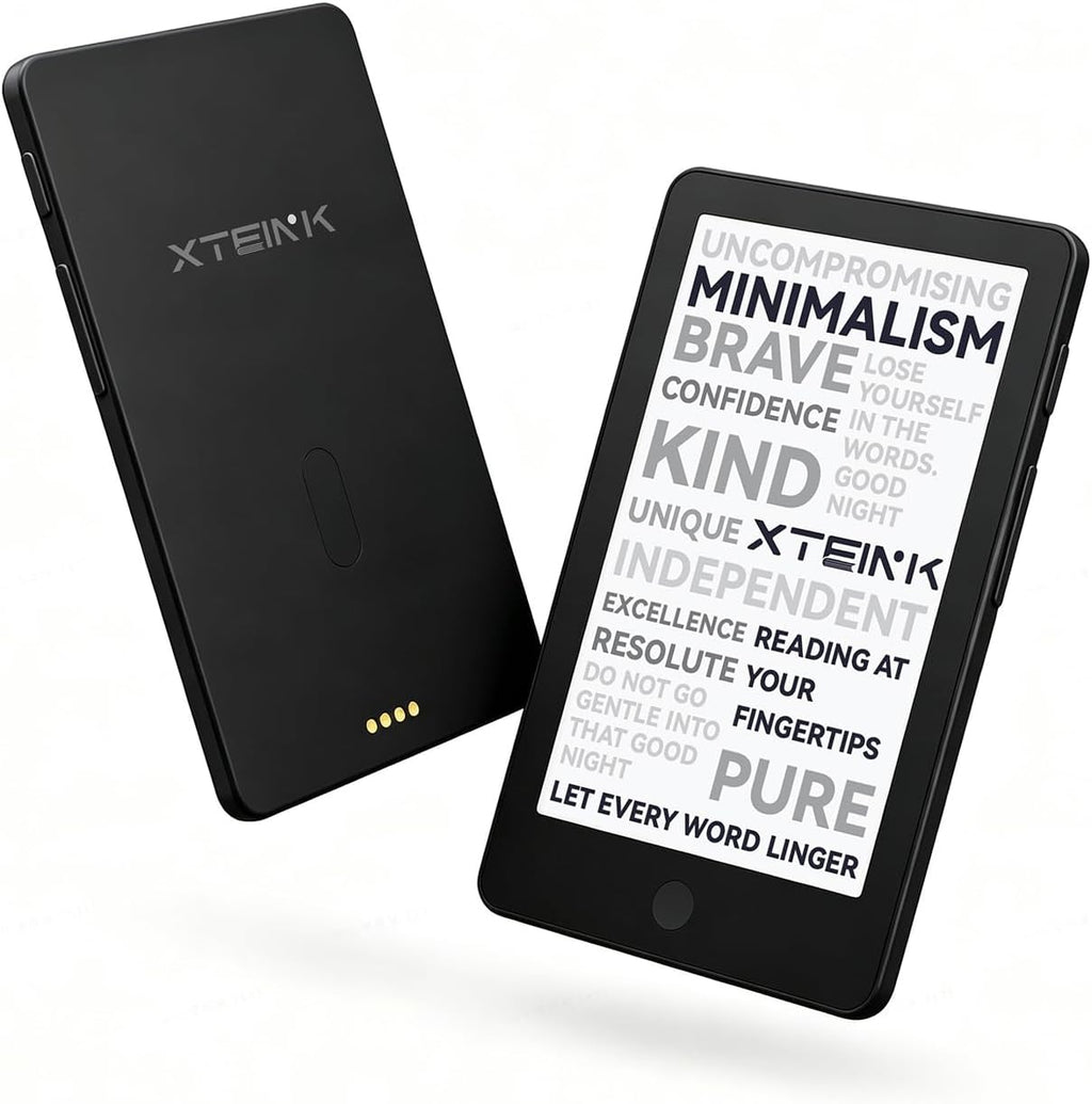 XTEINK X4 Pro 4.3" ebook Reader with Front Light & Touchscreen, Space Black